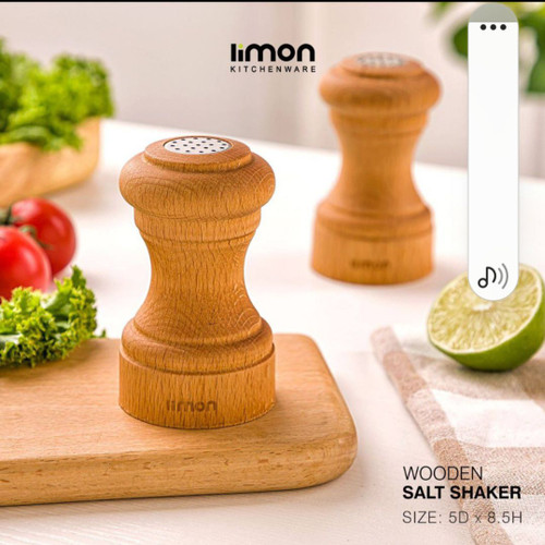 نمکدان چوبی لیمون