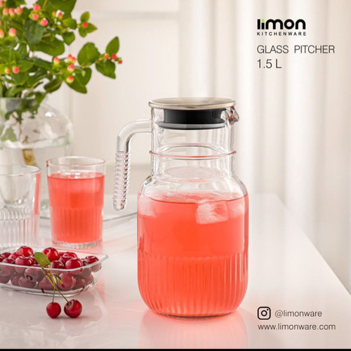 پارچ اب ۱/۵ لیتری درب استیل