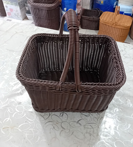 سبد پیک نیک بافت دو دسته