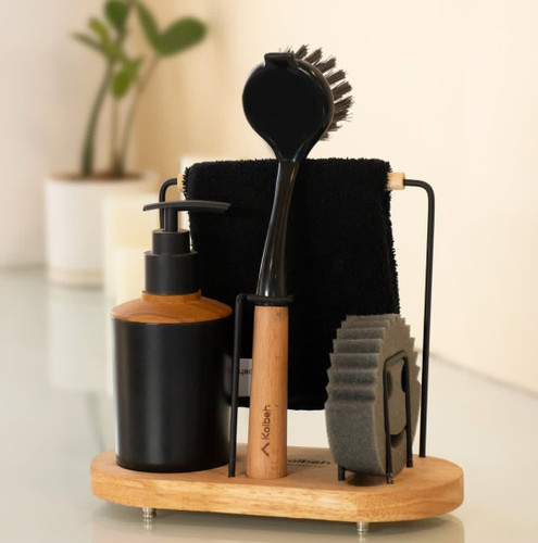 ست جا مایع و اسکاج و دستمال رومیزی